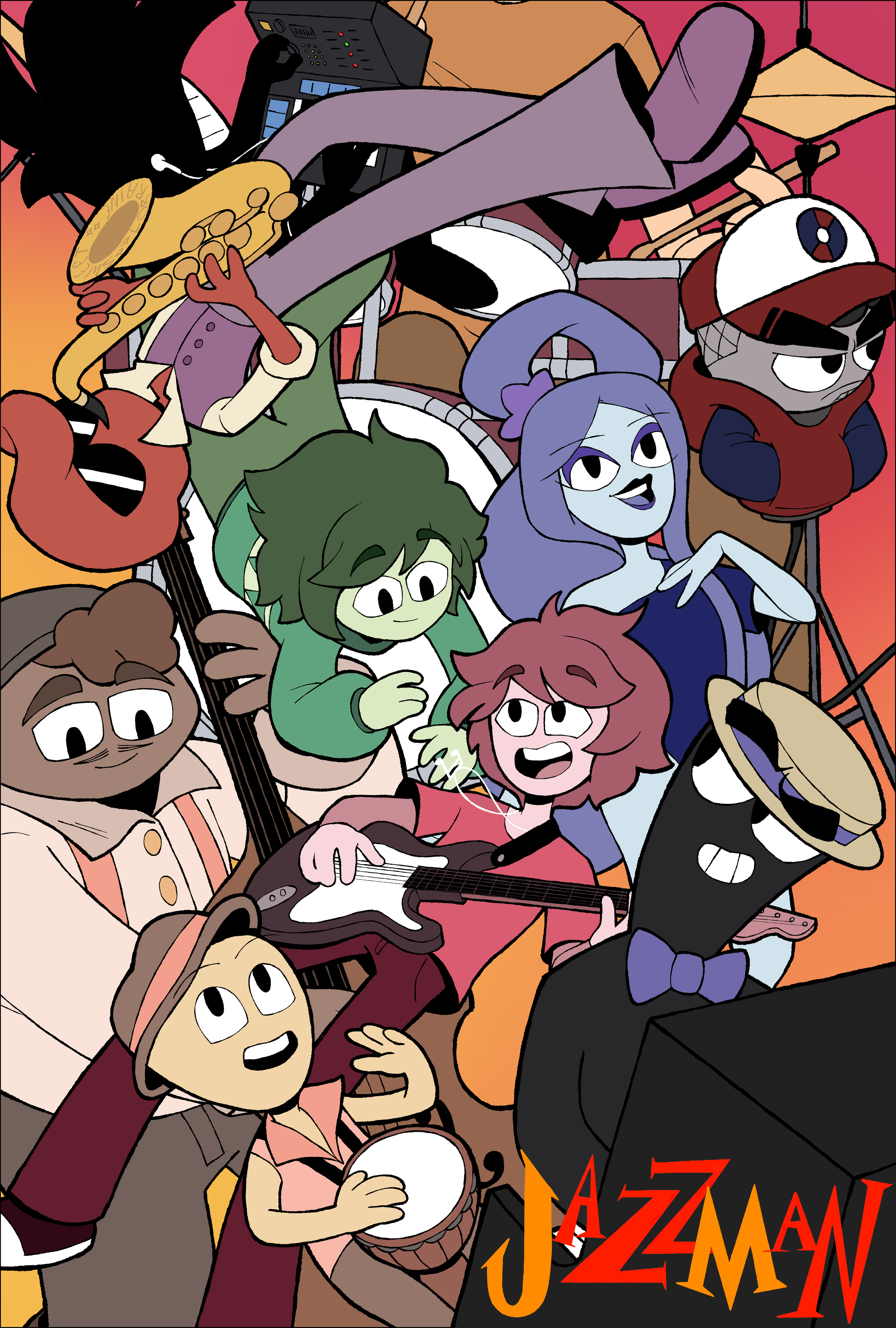 A poster for Jazz Man